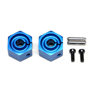 8.0mm クランプ式ホイルハブ ブル- [Y2-011CBL8]