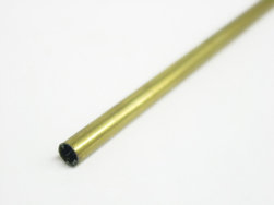 真鍮パイプ 2.5×3.1×200mm(2本入) [TOR-0623]