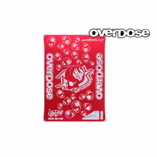 OVERDOSE セッティングボード Ver.2(レッド/Weldスカル) [OD3910]