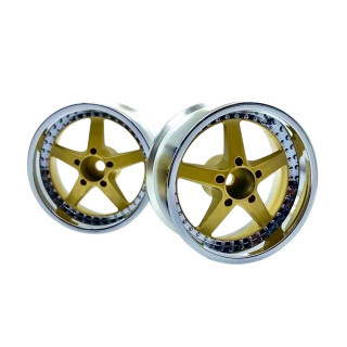 WORK EQUIP DEEP RIM +8 GOLD EDITION 2pcs [LW-0108GEa]