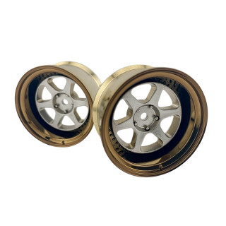 WorkMeisterL1DeepRim オフセット6 ブロンズシルバー [LW-0506BRSa]