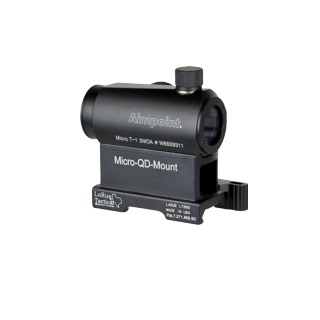 Aimpoint T1タイプドットサイト&マウント(刻印入り) BK [SWD-T1-BK]
