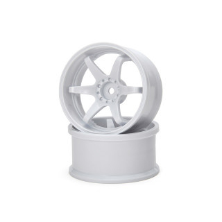 N-6 Drift Wheel High Traction /+8/ White [GD065]