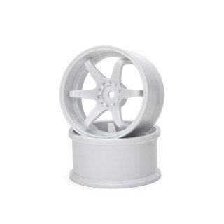 N-6 Drift Wheel Super Traction /+6/ White [GD066]