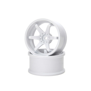 N-6 Drift Wheel Super Traction /+8/ White [GD067]