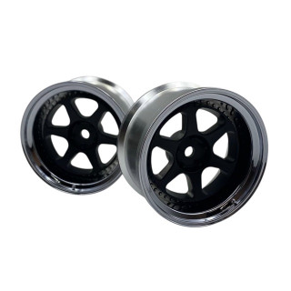 WORK MEISTER L1 STD RIM OFF8 MATT CARBON 2pcs [LW-0508MCBa]