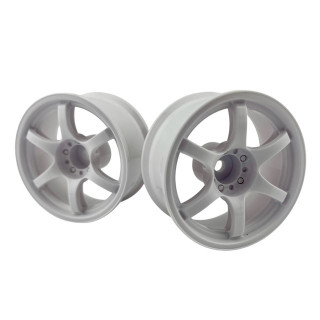 gram LIGHTS 57D トラクションtype オフ6 ホワイト 2pcs [LWT-0406WHa]