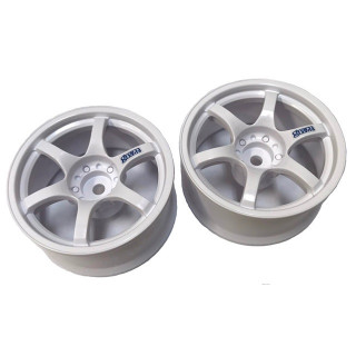 gram LIGHTS 57D トラクションtype オフ8 ホワイト 2pcs [LW-0408WHa]