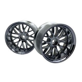 WORK GNOSIS HR201 DEEP RIM オフセット8 クローム 2pcs [LW-0208Ca]