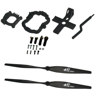 4Dジンバル補修セット 4Dジンバル1SET&4Dプロペラ2枚 [BB1236]