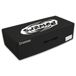 POWERS BOX(大) プラ段仕様 ブラック [PJ-0068BK]