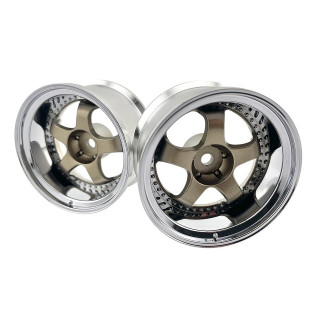 WORK MEISTER S1 OFF8 DEEP RIM off 8 High Bronze Metallic 2本入 [LW-0808BM]
