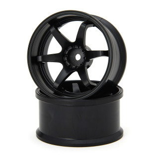 N-6 Drift Wheel Super Traction /+8/Black [GD073]