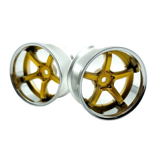 WORK EMOTION T5R 2P DEEP CONCAVE +6 CandyGold 2pcs [LW-0706CGa]