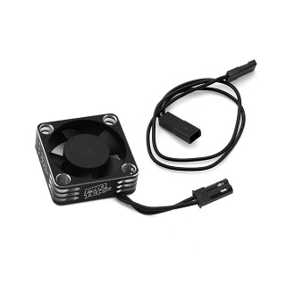 ProTek RC アルミ製ハイスピードHVクーリングファン30x30x10mm(SV/BK) [PTK-2111]