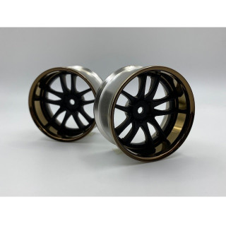 WORK EMOTION CR3P DEEP RIM +8 MCBR 2pcs [LW-0608CBRa]