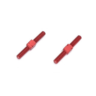 A70-75ジュラルミンターンバックル M3×25mm(レッド) [SGX-3025R]