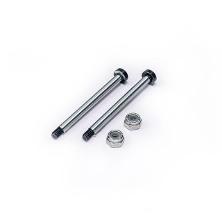 Fインナーヒンジピン(43mm/RC10用) 2本入 [KOS04191-12]
