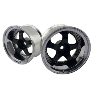 WORK MEISTER S1 OFF6 STD RIM off 6 Matte Carbon 2本入 [LW-0806MCB]