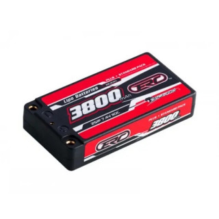SUNPADOW 7.4V / 3800mAh / 110C / ERC Plus リポバッテリー(ショート) [256406]