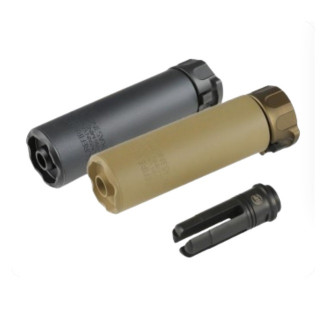 SF SOCOM556-MINI2タイプサプレッサーDE(14mm逆ネジ) [5KU-243-T]