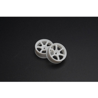 DDLABO 6本スポーク白 ナロー オフセット1mm [DDL-WR002W-N1]