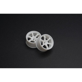 DDLABO 6本スポーク白 ワイド オフセット0mm [DDL-WR002W-W0]