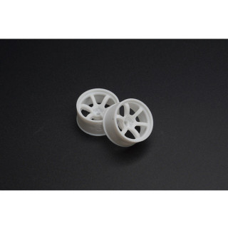 DDLABO 6本スポーク白 ワイド オフセット3mm [DDL-WR002W-W3]