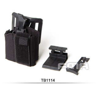 FMA WASスタイルユニバーサルピストルホルスター ベルトループBK [TB1114-BK]