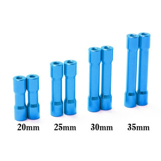 ラウンドシェイプアルミポスト 35mm ( lightblue/2pcs) [0792-FD]