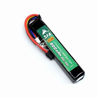 11.1V800mAh25-50C スリム(XT30Uコネクタ) [SA-B046X3]