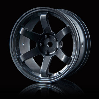 GunmetalgreyTE37hightraction wheel(+7) 2ケ入り [ABC-832302GR]