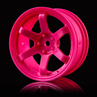 HotpinkTE37hightraction wheel(+7) 2ケ入り [ABC-832302HP]