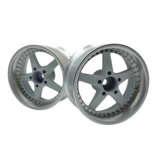 WORK EQUIP STANDARD RIM オフセット6 マットホワイト 2pcs [LW-0106MWEa]