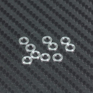 アルミスペーサー 3x5x0.5mm(シルバー/10個) [A73505]