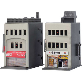 着色済み 商業ビル 3F　麺街道シリーズ／富士そば [2651]