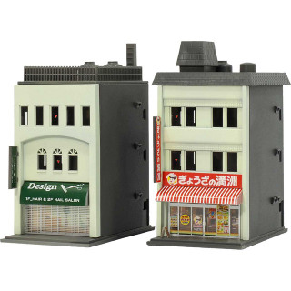 着色済み 商業ビル 3F　麺街道シリーズ／ぎょうざの満洲 [2652]