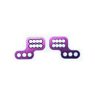 4mmピッチステー (パープル) オフセット2 [SGX-77P]