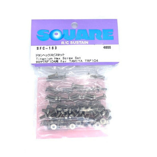 チタンヘックスビスセット TRF104用 [SFC-163]