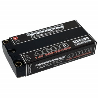 Li-Po 1Sサイズ 4600mAh/7.6V/120C/5mmReversible [TGB-4600HV5M]