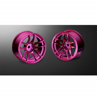 VALINO N820S ホイール R-SPEC 26mm BBメッキピンク/OFF+7 2pcs [BB-RW-019]