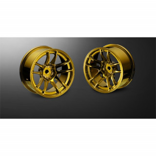 VALINO N820S ホイール R-SPEC 26mm BBメッキゴールド/OFF+7 2pcs [BB-RW-021]
