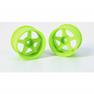 VALINO GV117D ホイール R-SPEC 30mm ライムイエロー/OFF+9 2pcs [BB-RW-028]