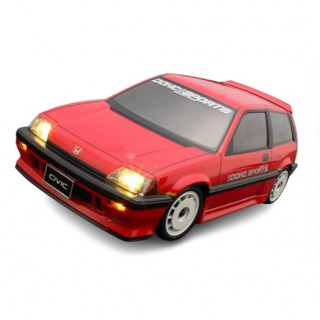 1/10電動ミニシャーシ用ボディ 225mm 無限スポーツシビックスペシャル [ABC-67333]