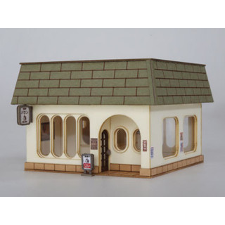 梅桜堂 喫茶店A 1/150 ペーパーキット [ST-038-15C]