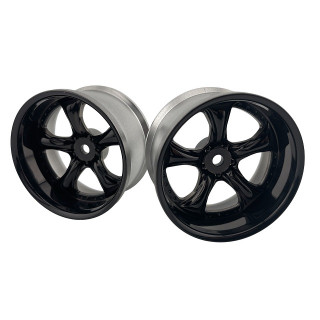 WORK VS KF# WHEEL STANDARD RIM off 6 High Black 2pcs [LW-0906HGB]