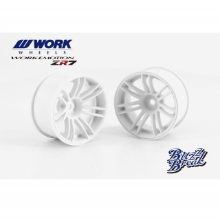 WORK EMOTION ZR7 26mm (ホワイト / OFF+7) 2pcs [BB-RW-034]