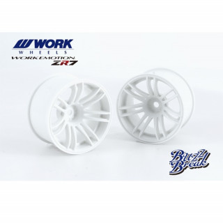 WORK EMOTION ZR7 30mm (ホワイト / OFF+9) 2pcs [BB-RW-035]