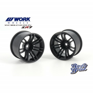 WORK EMOTION ZR7 30mm (ブラック / OFF+9) 2pcs [BB-RW-037]