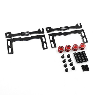 アルミショートバッテリーホルダー Kyosho Fazer D2 FZD2 [KYFZ-024BK/RD]